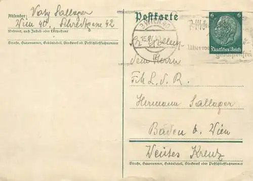 Entier postal 1940