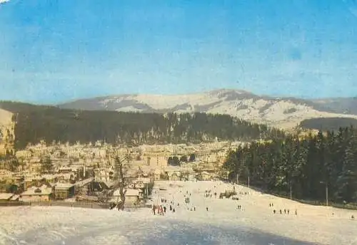 Romania carte postala Vatra Dornei peisaj de iarna