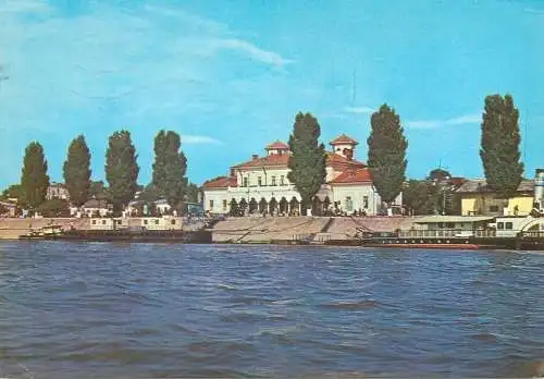 Romania Postcard Braila vedere din port