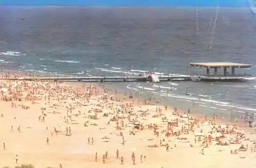 Romania Postcard Mamaia vedere de pe plaja