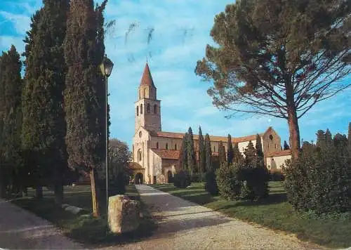Postcard Italy Aquileia cathedral