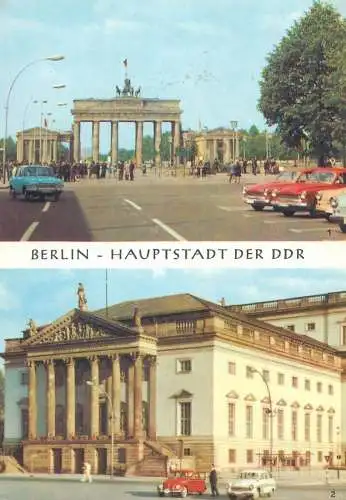 Postcard Germany Berlin Haupstadt der DDR