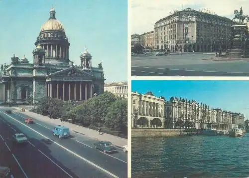 Postcard Lithuania Riga under URSS 1983 multi view