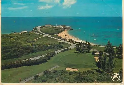 Postcard Bermuda St Catherine's point Fort St. catherine 1982