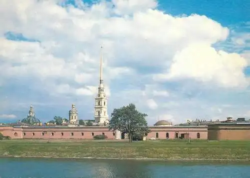 Postcard Russia St Petersburg Peter and Paul Fortress