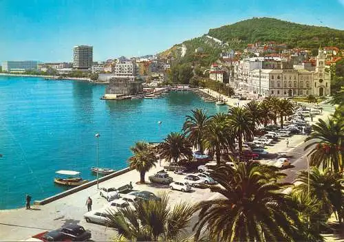 Split Croatia Postcard