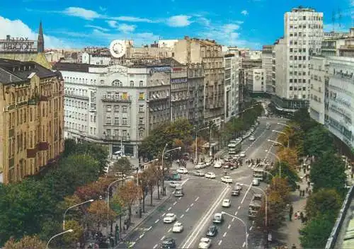 Post card Serbia Belgrade general view
