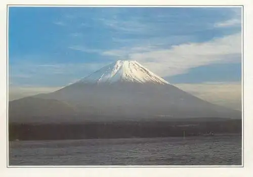 Postcard Japan Fuji-Yama volcano