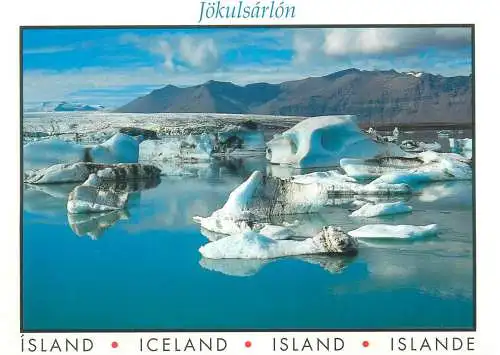 Postcard Iceland Jokulsarlon