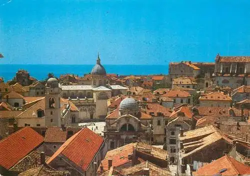 Postcard Croatia Dubrovnik 1988
