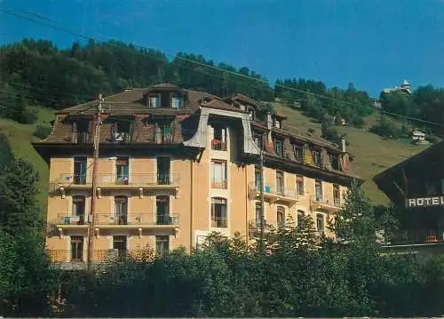 Postcard hotels restaurants Switzerland Hotel des Sports Montreux
