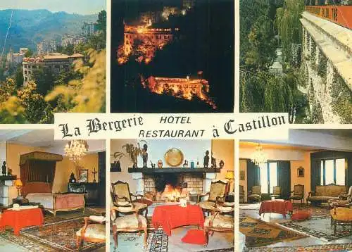 Postcard hotels restaurants France Castillon la Bergerie