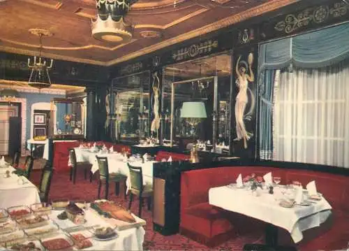 Postcard hotels restaurants Belgium Bruxelles Aux ducs de Brabant