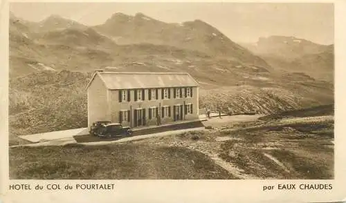 Postcard hotels restaurants France Hotel du Col du Pourtalet