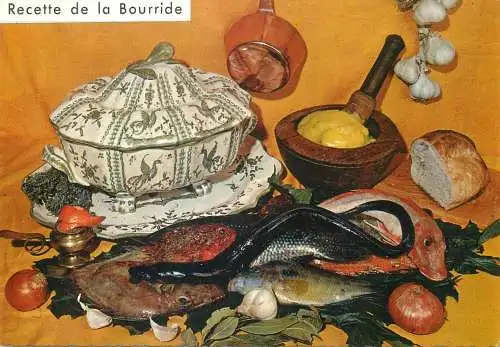 Postcard hotels restaurants France recette de la Bourride