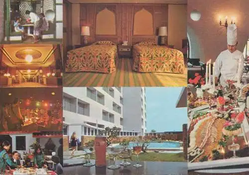 Postcard hotels restaurants Bangkok Thailand multi view