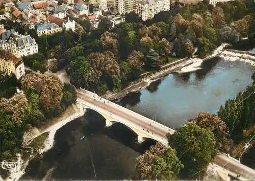 Postcard France Doubs > Besancon le pont St Pierre aerial