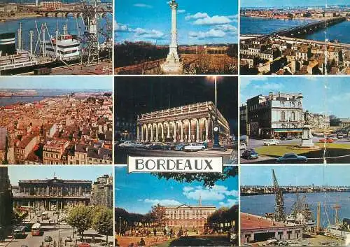 Postcard France Gironde > Bordeaux multi view