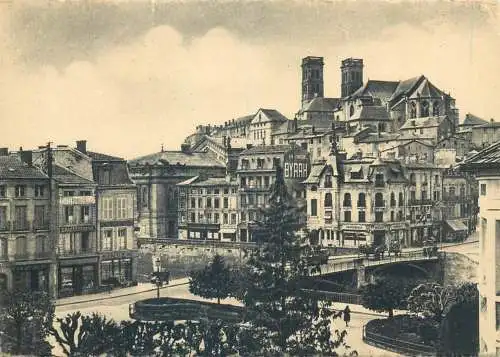 Postcard France Verdun vue panoramique