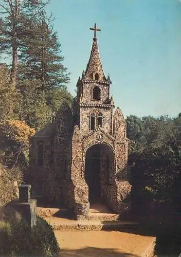 Postcard Channel Islands Guernsey Little Chapel at les Vauxbelets