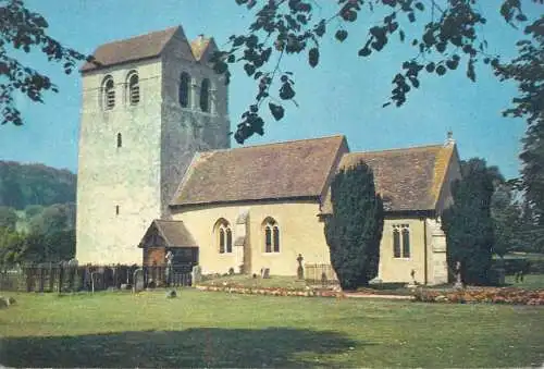Postcard England Fingest St Bartholomew's Church