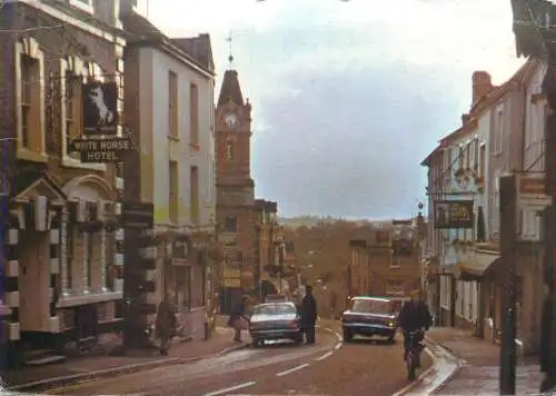 Postcard England Wincanton High Street and Market Place
