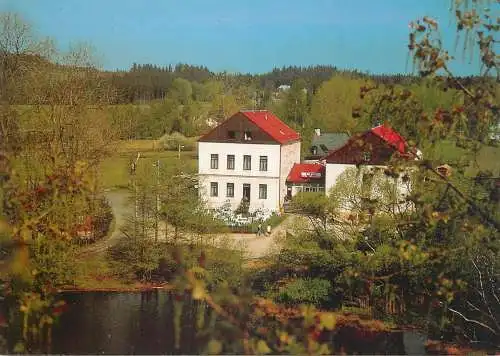 Postcard Czech Republic Doubice hotel Jef