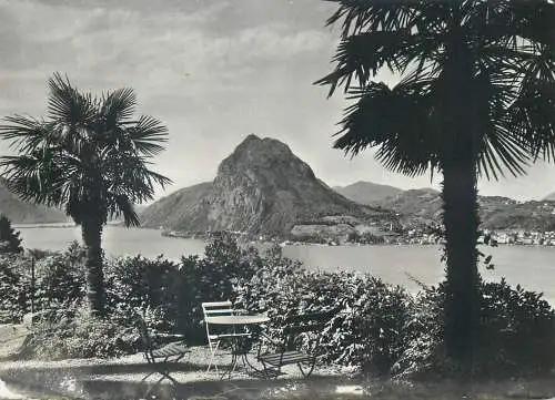 Postcard S. Salvatore Lago di Lugano 1959
