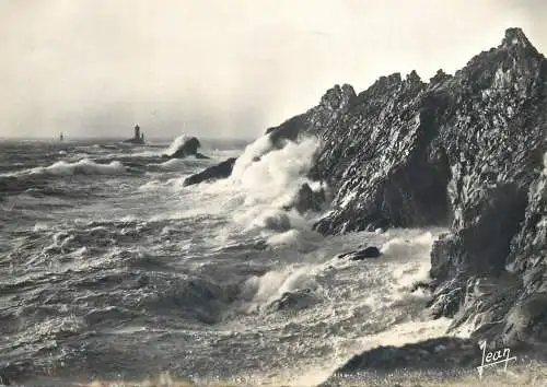 Postcard France Finistère Pointe du Raz coast