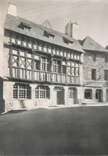 Postcard France Treguier la maison natale d'Ernest Renan