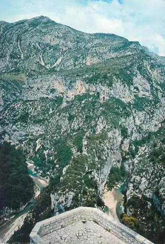 Postcard France Provence Les Gorges du Verdun couloir de Samson 1969