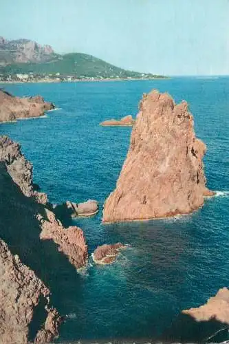 Postcard France Var Agay corniche d'Or