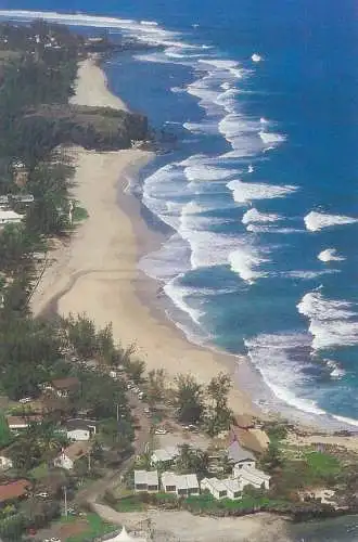 Postcard France Ile de la reunion Ocean Indien Saint Gilles les bains plage Boucan Canot
