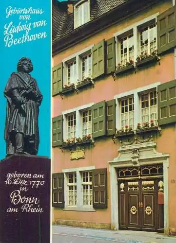 Postcard Germany Bonn am Rhein