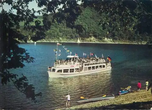 Postcard Germany Rurtalsperre Schwammenauel