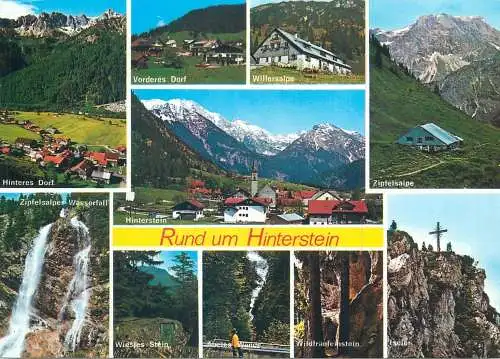 Postcard Germany Rund am Hinterstein multi view