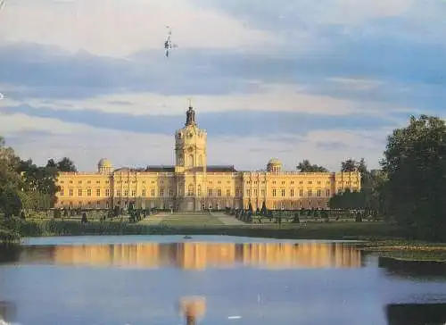 Postcard Germany Berlin Charlottenburger castle