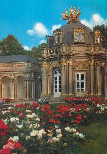 Postcard Germany Bayreuth Eremitage 1989