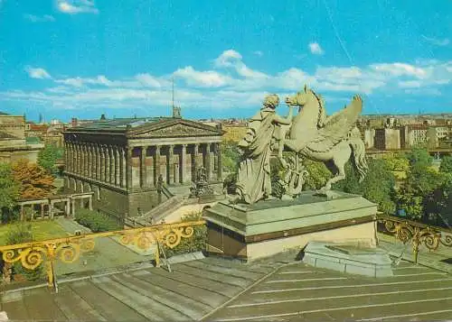 Postcard Germany Berlin Hauptstadt der DDR national galerie