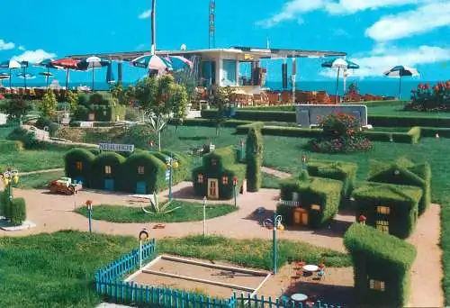 Mini-golf topical retated postcard Italy Riviera Adriatica Pesaro