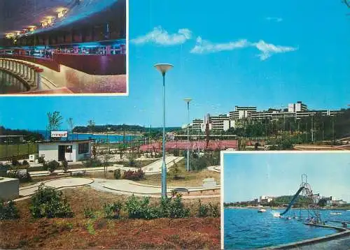 Mini-golf topical retated postcard Croatia Poreč multi view
