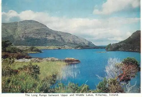 Postcard Ireland Killarney lakes view