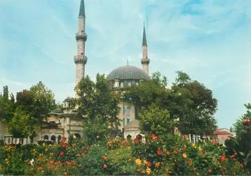 Postcard Turkey Istanbul Eyup sultan mosque