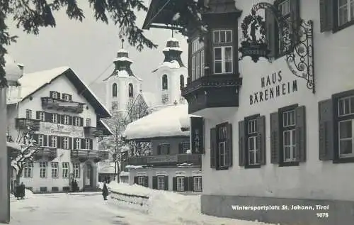 Postcard Austria Tirol > St. Johann in Tirol wintersportplatz