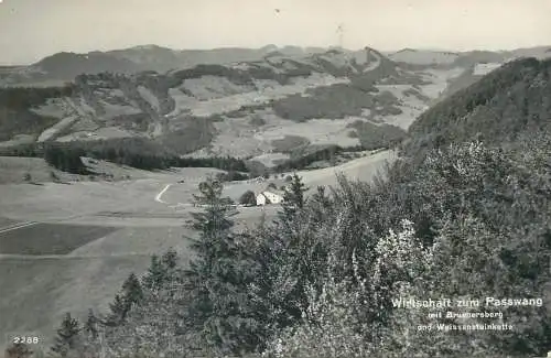 Postcard Switzerland Wirtschaft zum Passwang panorama