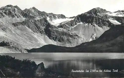 Postcard Austria Tirol Finstertaler see