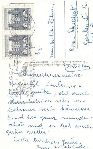 Postcard Austria Inneralpach Tirol