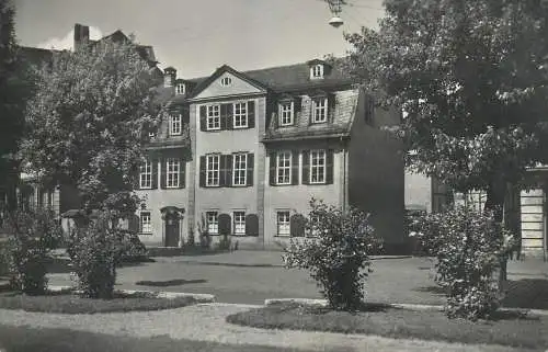 Postcard Germany Schiller-Museum Welmar