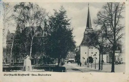 Postcards Germany place to identify church