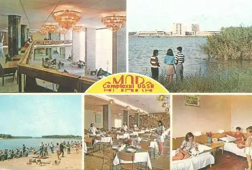 Postcard Romania Amara Complexul Balnear al UGSR multi view